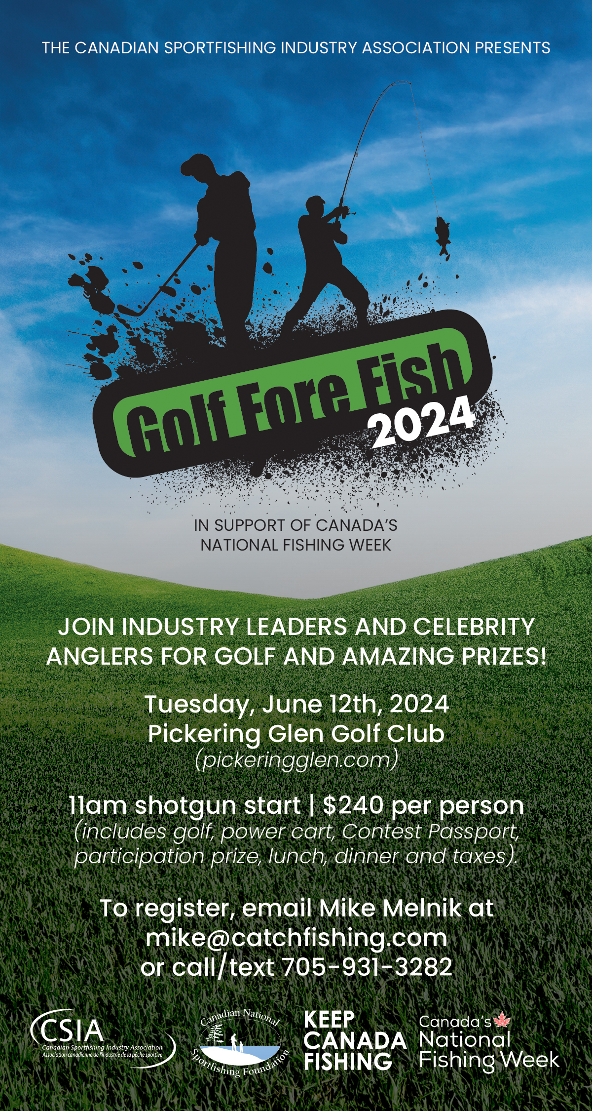 Golf Fore Fish 2024 - Keep Canada Fishing