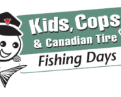kids cops and canadian tire fishing days logo
