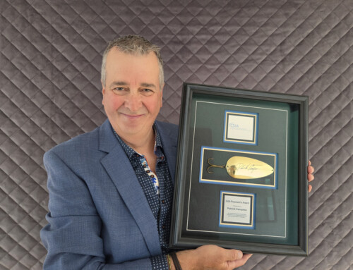 Quebec Angler Patrick Campeau Receives  Prestigious Fishing Industry Award